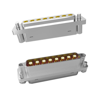 Salut-Rel connecteur intégré à haute fréquence de position de rf 8 pour le câble