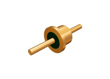 Single Pin Straight Cut Flange Glass To Metal Seal Kovar Alloy Connectors JK3025-0.8