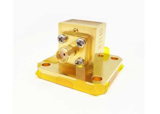 11.9GHz - 18GHz SMA Female Waveguide To Coaxial Adapter WR62 BJ140 SMA-BJ140-KF