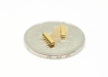 6 Pins Hermetic Glass To Metal Seal Connectors Multi-pin Headers  Spacing 1.27mm JMC-256