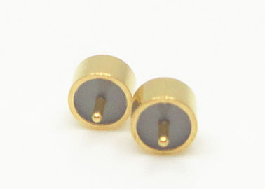 Radiused Hermetic 7052 7070 Glass To Metal Seal Connectors RF Feedthroughs JM2516-1