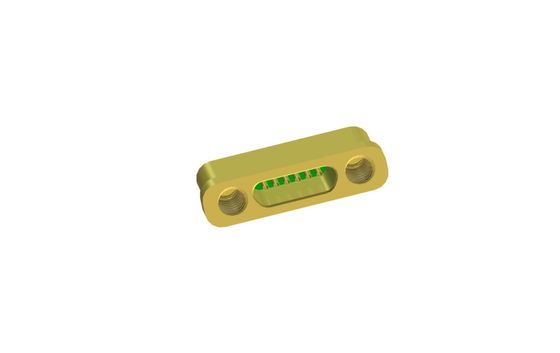 6 Pins DC Hermetically Sealed Electrical Connectors Bonding Surface JMC-1284Z2-JH