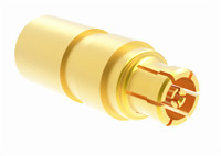 SSMP Jack féminin Termination de la charge RF de 0,5 W à 40 GHz Béryllium de cuivre plaqué or 1,35 VSWR