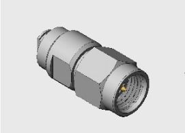 Connecteur mâle à ondes millimétriques en acier inoxydable 3,5 mm pour câble CNX3506, MF108A, fréquence jusqu'à 33 GHz - Alternative au connecteur SMA 26 GHz à haute fréquence