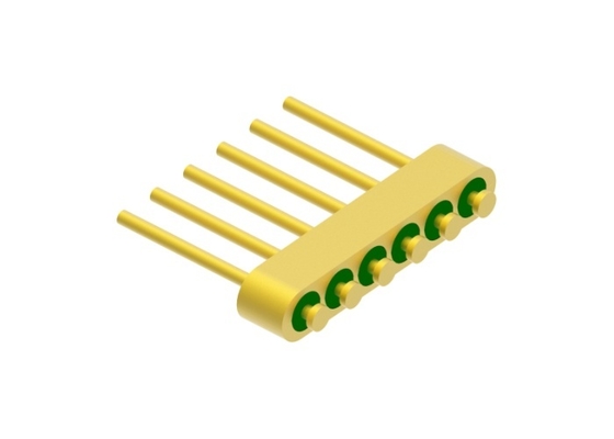 6 broches de diamètre de 0,4 mm, tête de joint hermétique avec surface de liaison en fil d'or MC-629-JH