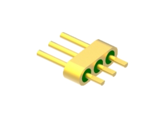 Connecteur d'embase multipolaire hermétique à 3 broches avec surface de liaison plate fraisée MC-1412-JH