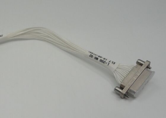 Connecteur de la série J30J 25 contacts prise mâle avec longueur de fil différente pour appareil de communication