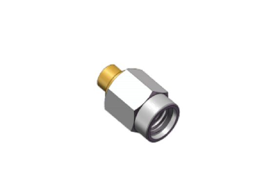 Câble de connecteur Coaxial Mini SMA RF mâle SSMA 18GHz en acier inoxydable 50Ω, accouplement pour câble .086, RG405