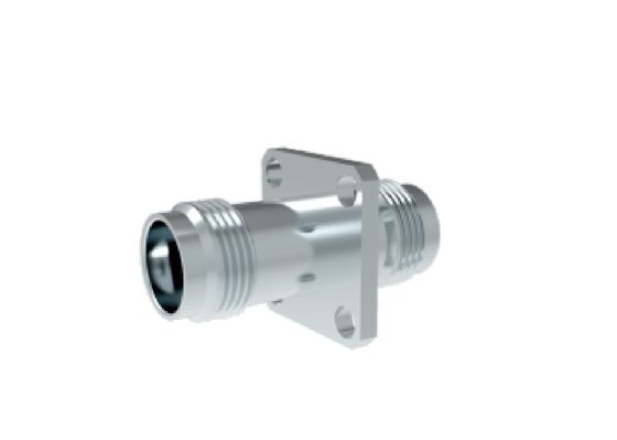 Adaptateur TNC Jack vers Jack 50Ω 11GHz, connecteurs RF aérospatiaux avec faible perte d'insertion Max 0,3db
