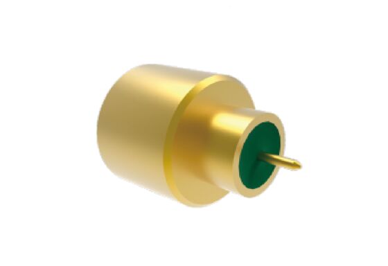 50Ω 40GHz connecteur SMP mâle hermétiquement scellé pour connecteurs RF aérospatiaux soldeurs de PCB à faible IL