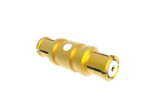 Adaptateur SMP Jack vers Jack 50Ω 18GHz, connecteurs RF aérospatiaux à faible perte d'insertion