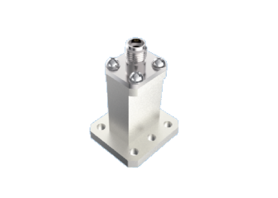 Adaptateur de guide d'ondes WR 51 vers 2,92 mm de type K, bande Ku/K, 15 GHz ~ 22 GHz, connecteurs RF pour aérospatiale à faible perte d'insertion