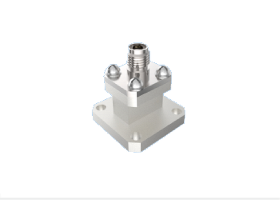 Adaptateur de guide d'ondes WR 42 vers type K de 2,92 mm, connecteurs RF pour lancement final de 18 GHz à 26,5 GHz, pour l'aérospatiale, utilisant la bande K
