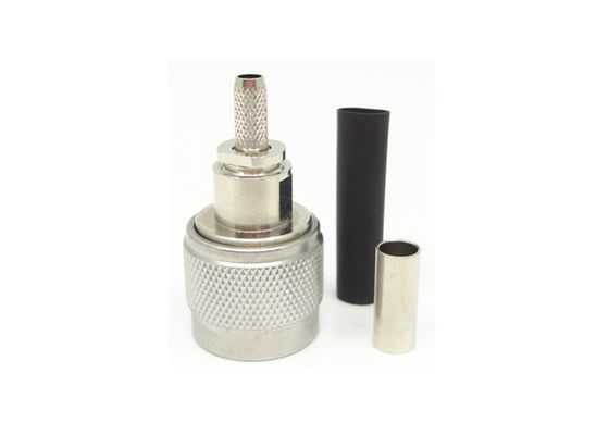 N dactylographient à connecteur coaxial à angle droit le genre masculin bonne caractéristique électrique