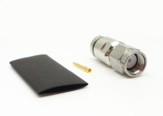 50 Ohm SMA adaptateur à prise mâle droite RG142 câble